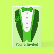 St. Patrick's Day party invitation cards