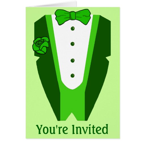 St. Patrick's Day party invitation Card