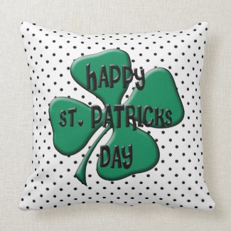 St. Patrick's Day Party Throw Pillows