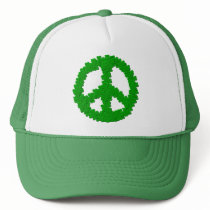 St Patrick's Day Peace Sign Hats