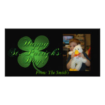 St. Patrick's Day Photo Card