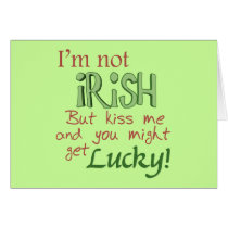 St. Patricks Day Pickup Line Greeting Cards
