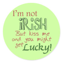 St. Patricks Day Pickup Line stickers by stpatricksdaygifts St. Patricks Day Pickup Line stickers
