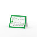 St. Patrick's Day Pinch Protection Card card