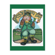 St Patricks Day Post Card postcards by ZachBear St Patricks Day Post Card postcards