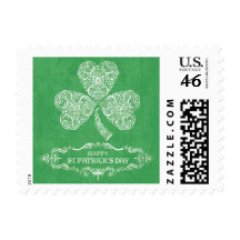 St. Patrick's Day Postage Stamp
