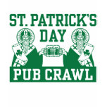 St. Patrick's Day Pub Crawl Tshirt