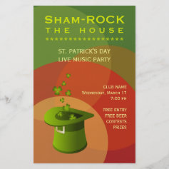 St. Patrick's Day Pub Party Event flyer