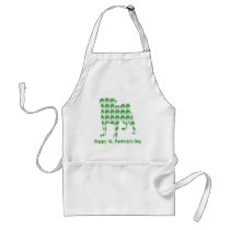 St. Patrick's Day Pug Apron