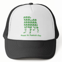 St. Patrick's Day Pug Trucker Hat