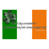 St. Patrick's Day Quote Print