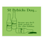 St Patrick's Day Recipe Postcard