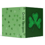 St. Patrick's Day Shamrock Binder
