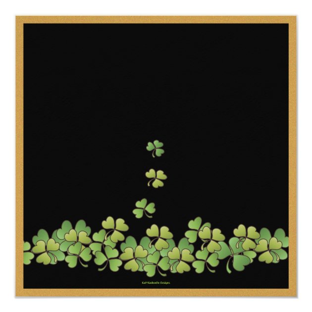 St. Patricks Day Shamrock Martini Invitation