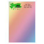 St Patrick's Day Shamrock Stationery