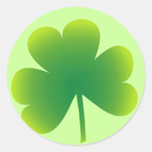 St. Patrick's Day Shamrock Sticker