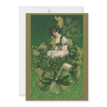 St. Patrick's Day Souvenir invitations by YesterdayCafe St. Patrick's Day Souvenir invitations