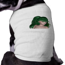 St. Patrick's Day Sprite 1 - Green Fairy Pet Shirt