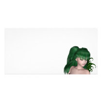 St. Patrick's Day Sprite 1 - Green Fairy Photo Greeting Card
