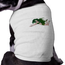 St. Patrick's Day Sprite 2 - Green Fairy Pet T-shirt