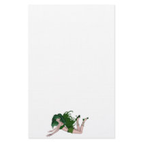 St. Patrick's Day Sprite 2 - Green Fairy Stationery