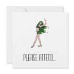 St. Patrick's Day Sprite 4 - Green Fairy Personalized Invite