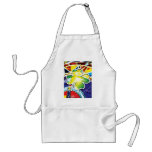 st. patrick's day, stained glass apron