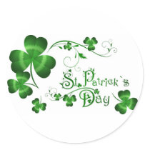 St Patricks Day stickers