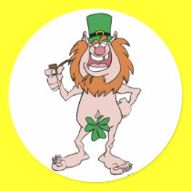St Patrick's Day sticker