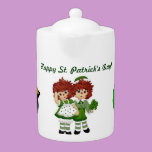 St. Patrick's Day Teapot