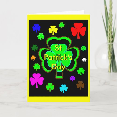 St Patrick's Day UCreate Templates3 card