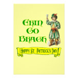 St Patrick's Day Vintage Art Custom Invitation