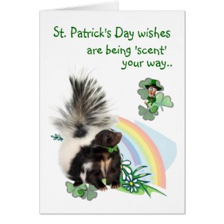 St Patricks Day wishes are being 'scent' your way! Cards