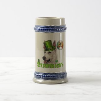 St. Patricks Deutscher SchÃ¤ferhund Besitzer Stein Beer Stein