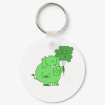 St. Patricks Elephant and Clovers design keychains by Eholidayz St. Patricks Elephant and Clovers design keychains
