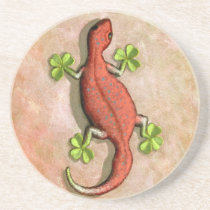 St. Patrick's Gecko coaster coasters
