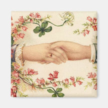 St. Patrick's Handshake Refrigerator Magnets