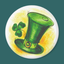 St. Patrick's Hat Magnet magnets