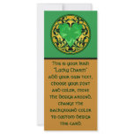 St. Patrick's Heart Lucky Charm rack cards