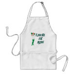St Patricks Kiss me I'm Irish Aprons