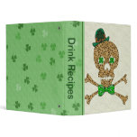 St. Patrick's Leopard Skull Binders