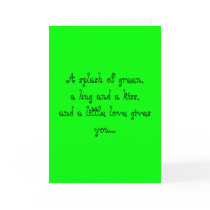 St.Patrick's love cards