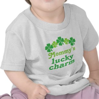 St. Patrick's Mommy's Lucky Charm Tee shirt