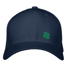 ¡St. Patricks - PERSONALIZABLE del trébol de la ho Gorras De Béisbol Bordadas