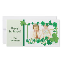 St. Patrick's Photo Card