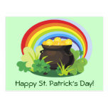 St. Patrick's Pot-o-Gold Post Card