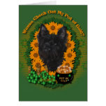 St Patricks - Pot of Gold - Cairn Terrier - Rosco Card