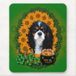 St Patricks - Pot of Gold - Cavalier - Dark Mousepad