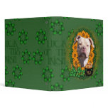 St Patricks - Pot of Gold - Pitbull - Jersey Girl binders