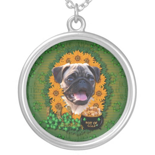 St Patricks - Pot of Gold - Pug Jewelry